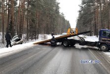 выкса.рф, Автомобиль улетел в кювет на КВН