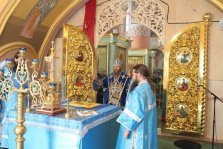 выкса.рф, Выксунский Епископ возглавил литургию в Свято-Успенском мужском монастыре