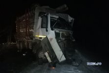 выкса.рф, Лесовозы столкнулись по дороге в Вознесенское