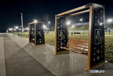 выкса.рф, Новые качели на набережной в Шиморском