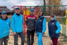 выкса.рф, Волонтеры на грант ОМК создали в Досчатом пространство для дворового спорта