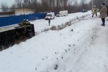 выкса.рф, Автобус опрокинулся в кювет в Навашине