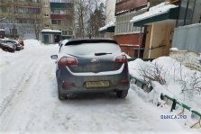 выкса.рф, Жильцы двух домов продолжают бороться с нарушителями правил парковки