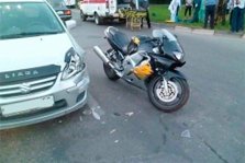 выкса.рф, Водитель «Нивы» спровоцировал столкновение мотоциклиста с иномаркой
