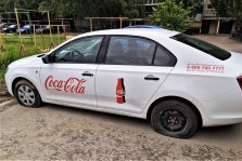 выкса.рф, Вандалы изуродовали автомобиль Coca-Cola