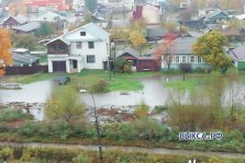 выкса.рф, ☔ Дождь затопил частные дома на улице 1 Мая