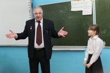 выкса.рф, Детский поэт Владимир Хлынов пообщался со школьниками из Шиморского