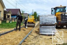 выкса.рф, 4,7 миллиона рублей выделели на строительство тротуара в Виле