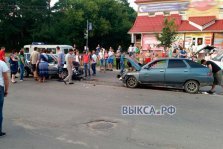 выкса.рф, Пьяный водитель иномарки устроил ДТП на Красных Зорях