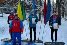 выкса.рф, Андрей Артамонов — бронзовый призёр областного первенства по лыжным гонкам