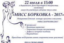 выкса.рф, Конкурс «Мисс Борковка-2017»