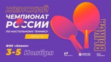 выкса.рф, Женский чемпионат России по настольному теннису (лига D)