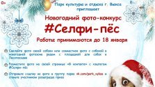 выкса.рф, Новогодний фотоконкурс «Селфи-пёс»