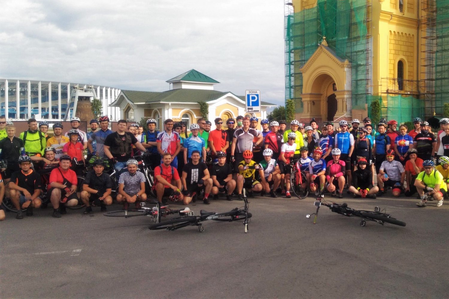 Четыре велосипедиста из Выксы проехали 200 км на Городецком бревете