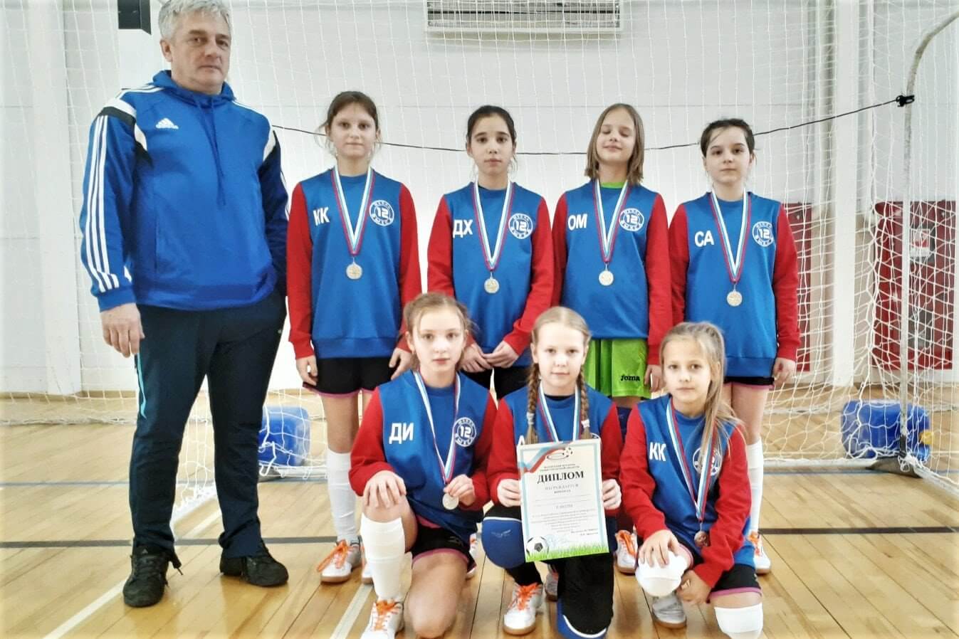 Школа №12 взяла серебро на областном турнире по мини-футболу