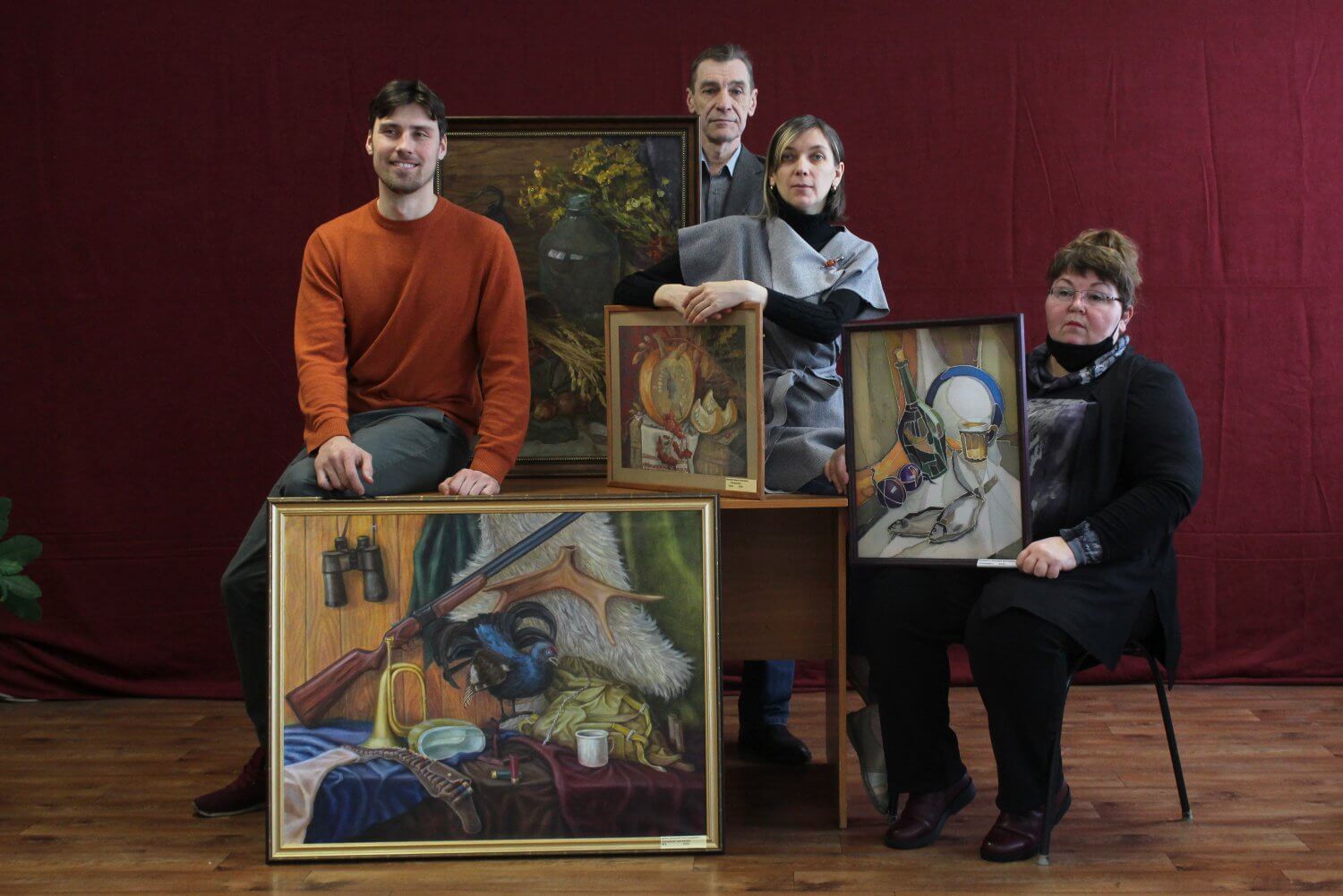 Выставка работ преподавателей открылась в художественной школе