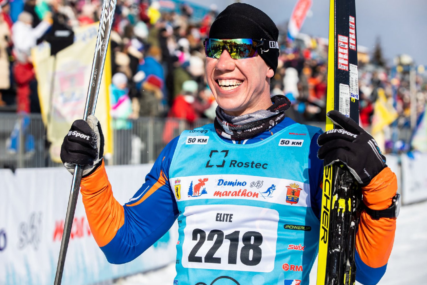 Дмитрий Кондрашов выиграл Дёминский лыжный марафон