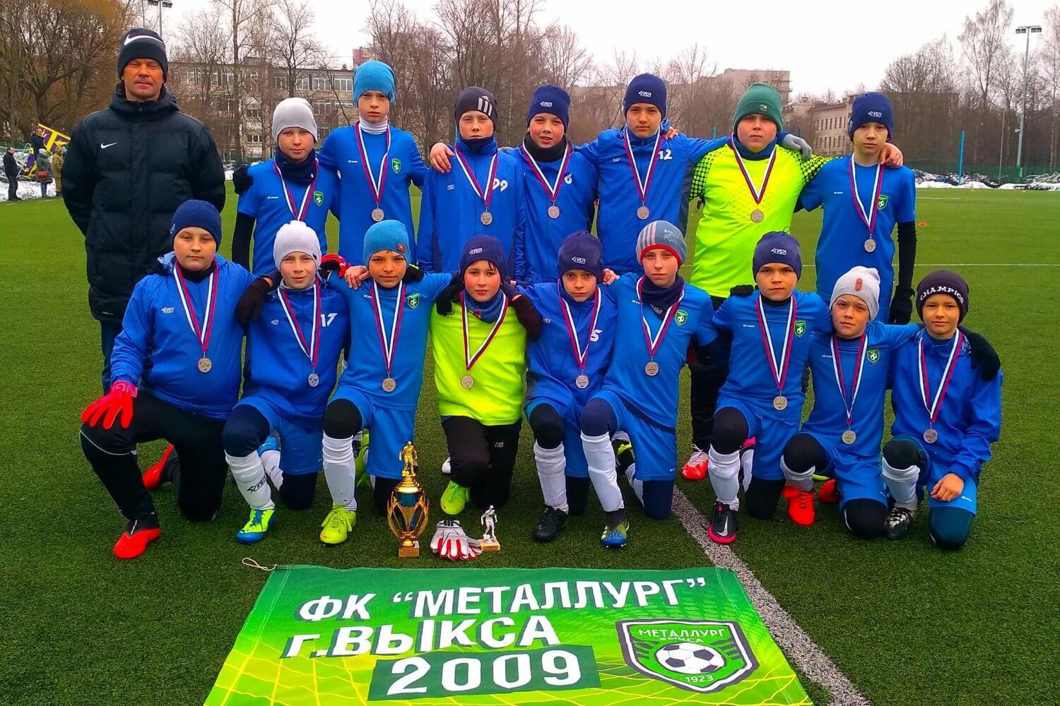 ФК «Металлург-2009» завоевал серебряные медали в Санкт-Петербурге