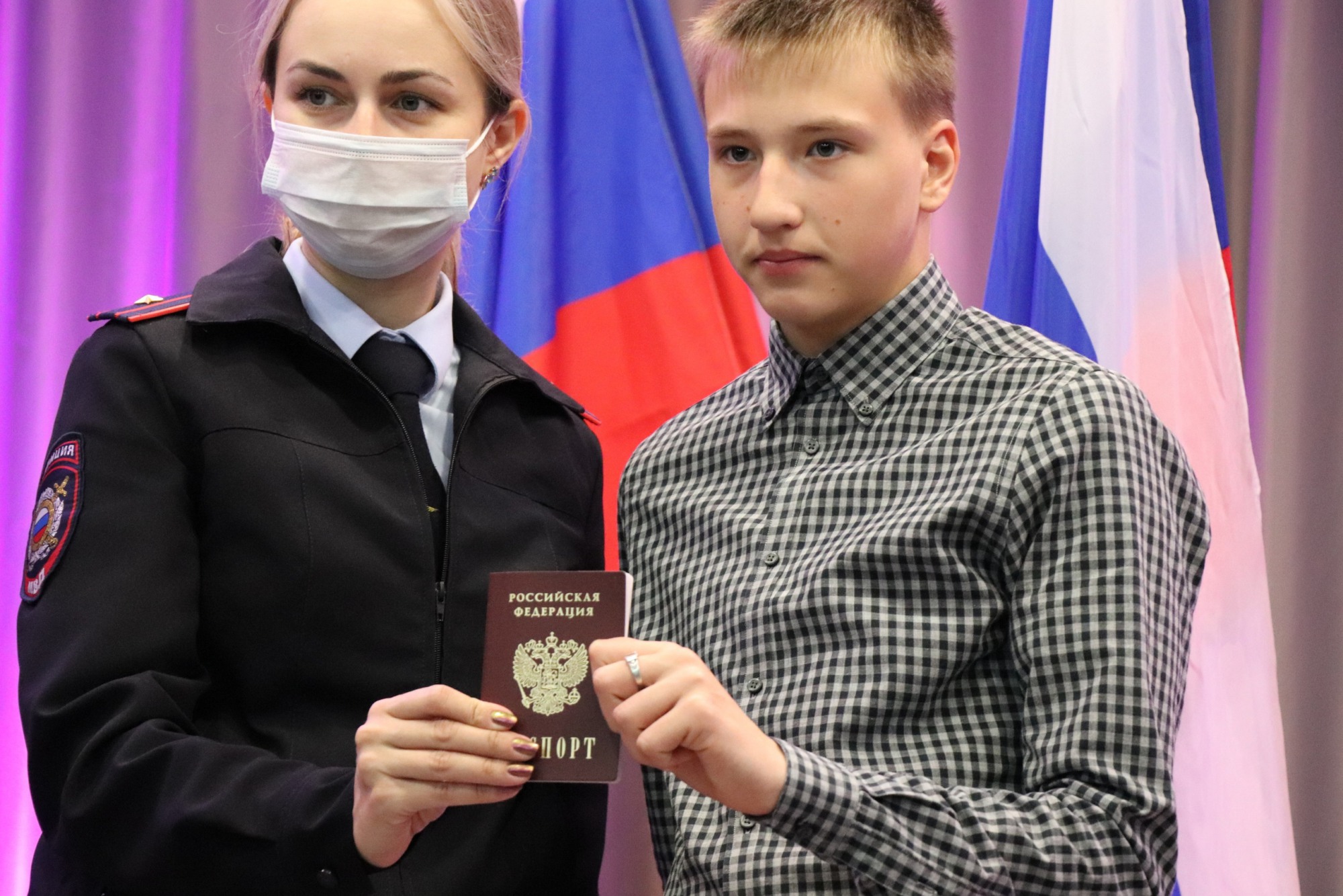 Юные выксунцы получили свои первые паспорта
