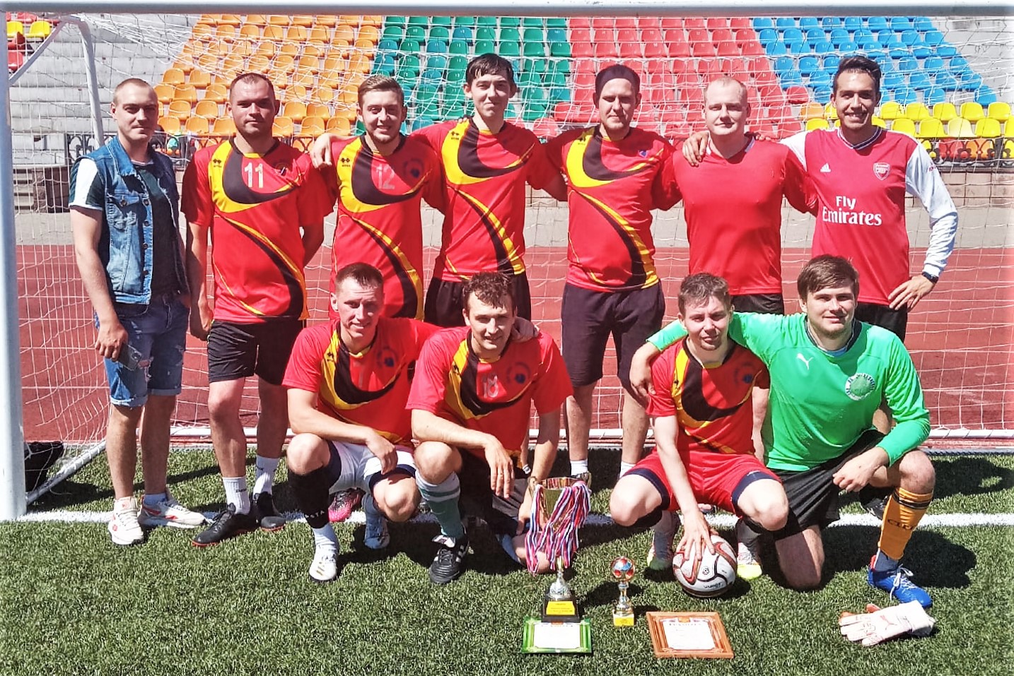 ПМК выиграл чемпионат Выксы по футболу 8×8