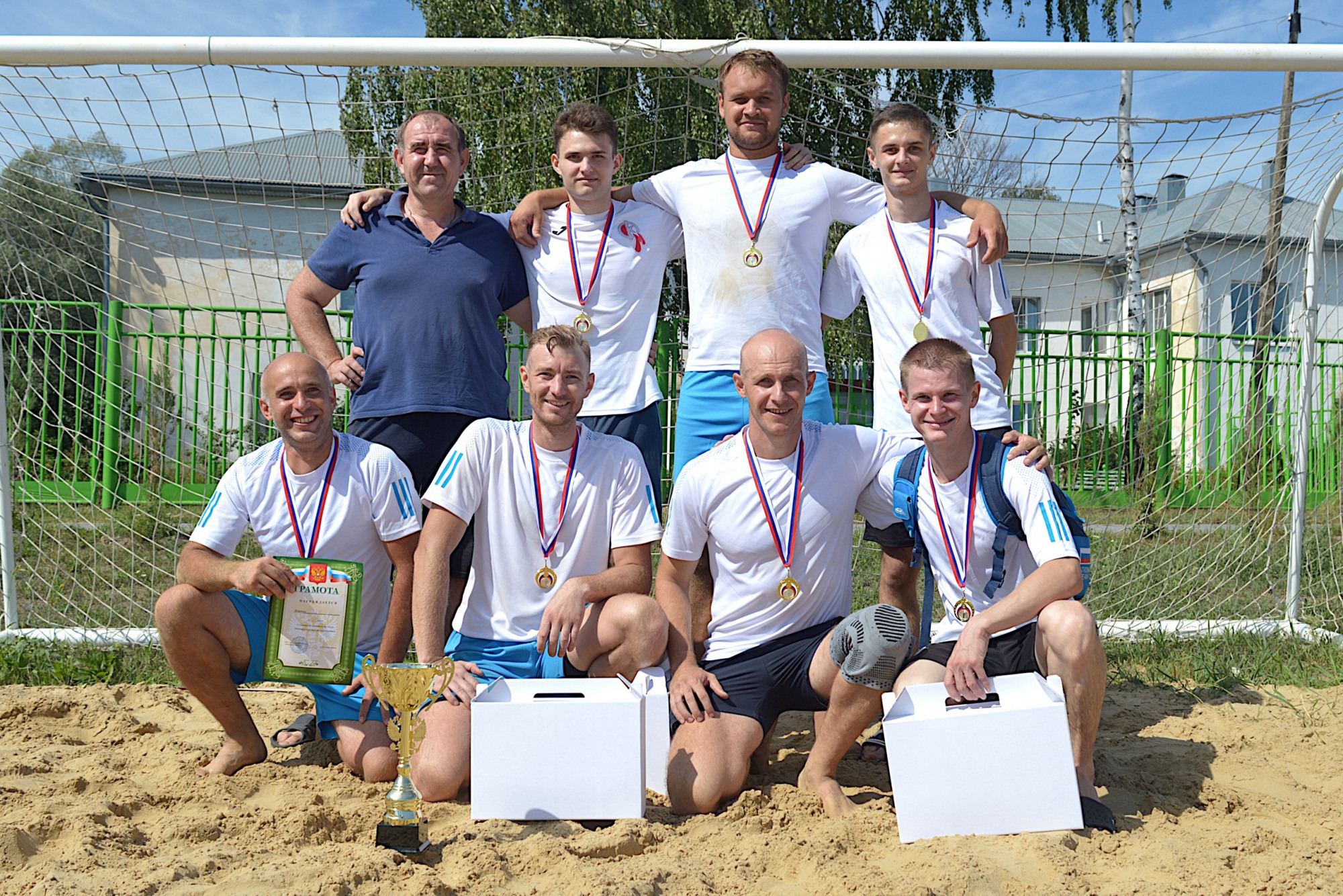 День физкультурника: СКА выиграл турнир по пляжному футболу