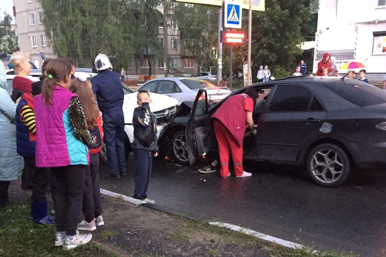 ГИБДД разыскивает очевидцев аварии на улице Пушкина
