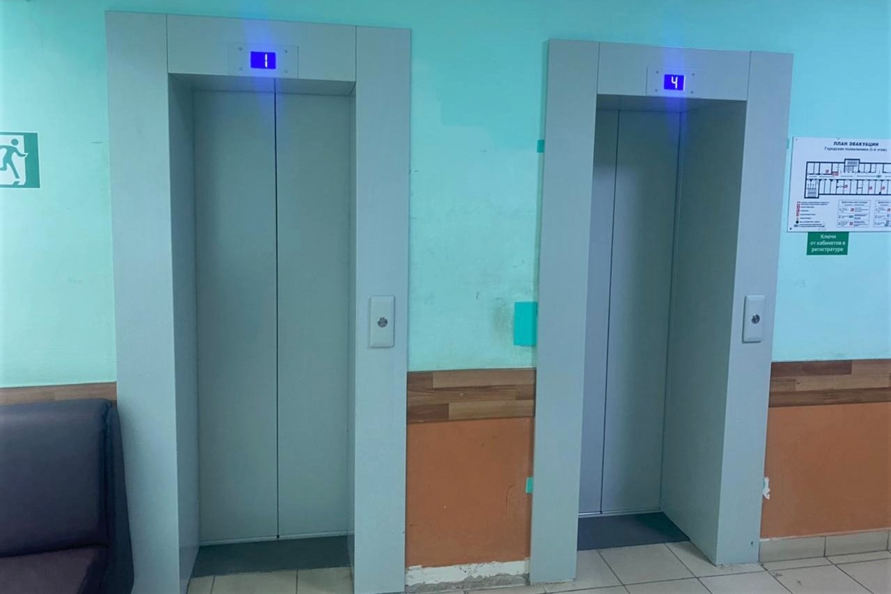 Лифты и систему вентиляции заменили в ЦРБ