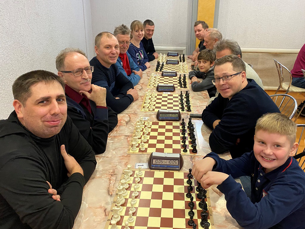 Шахматисты сразились на новогоднем турнире