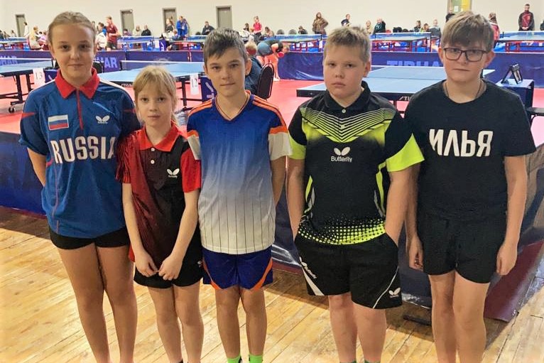 Юные теннисисты выступили на всероссийском турнире