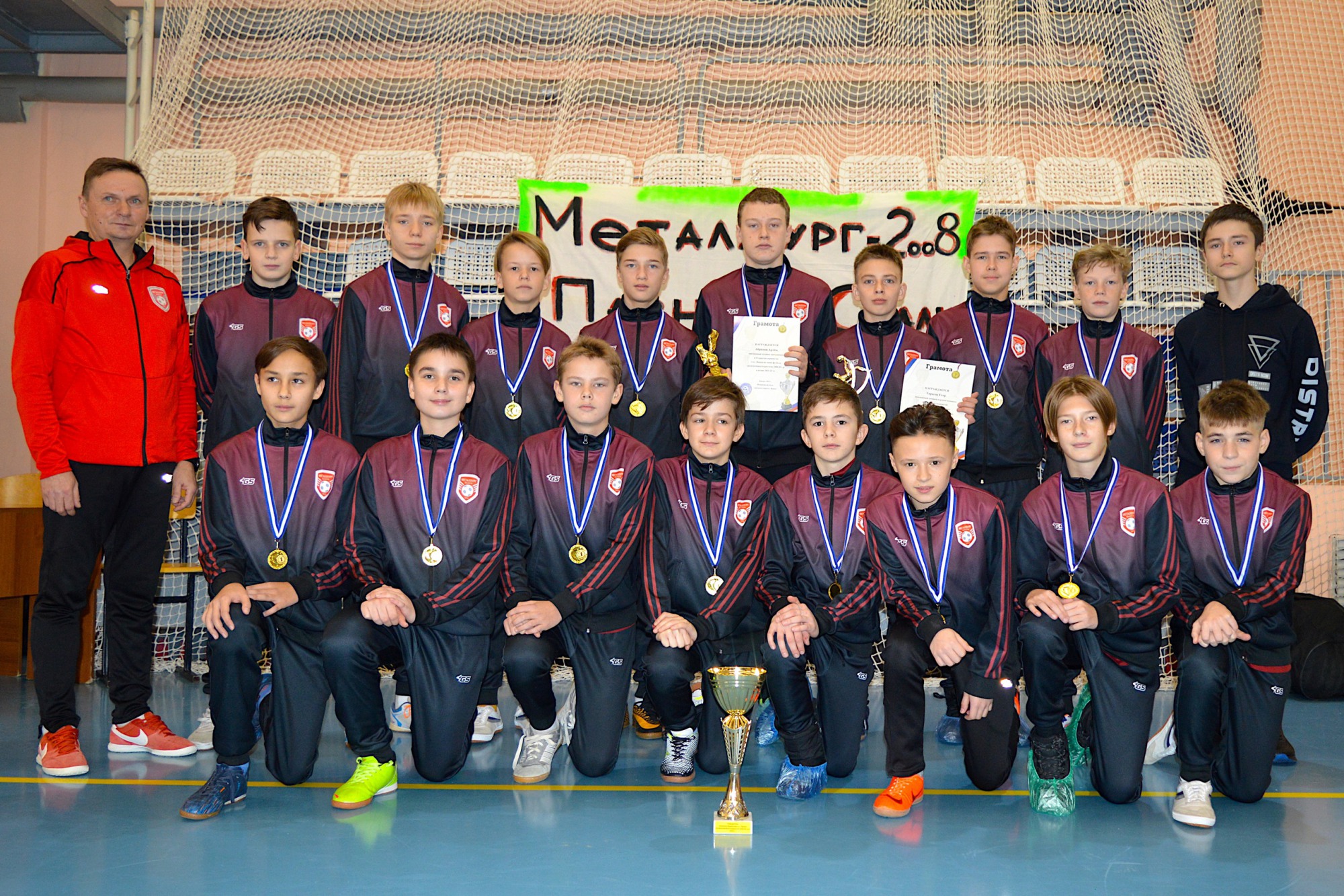 «Металлург-2008» выиграл открытое первенство Выксы по мини-футболу