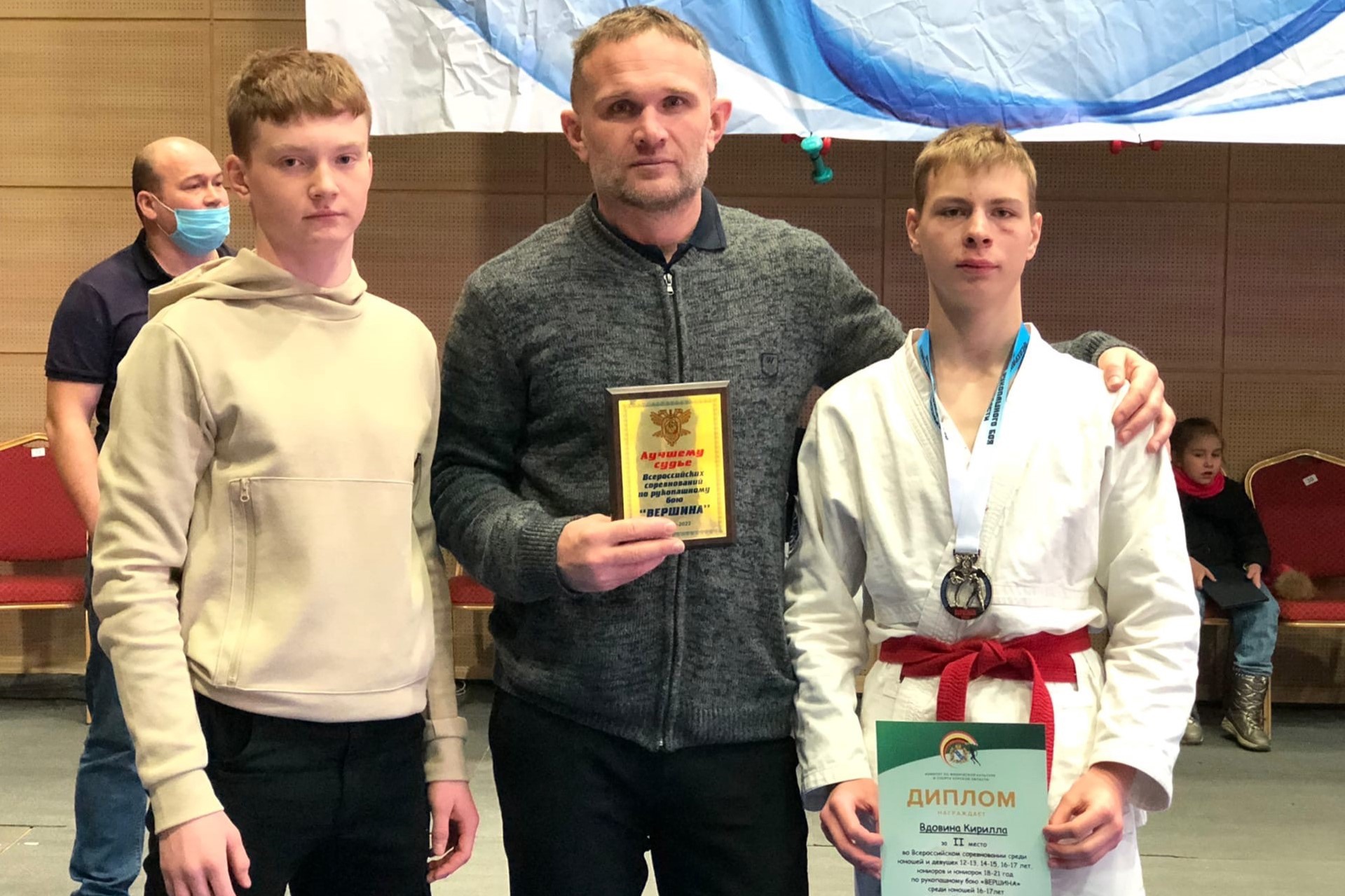 Рукопашники Волкова, Шилов и Вдовин стали призёрами всероссийских соревнований