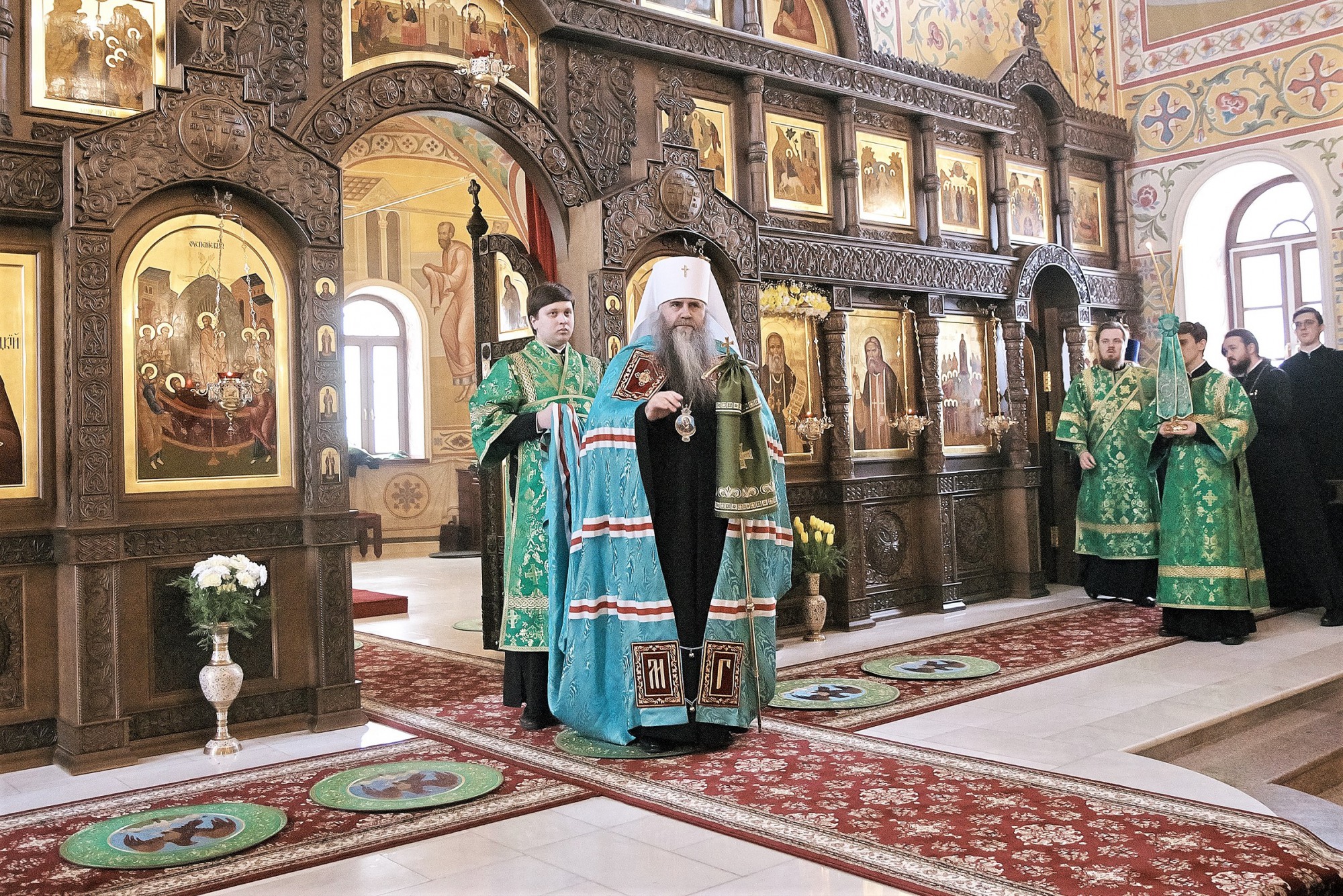 Митрополит Георгий почтил память святого покровителя Выксы