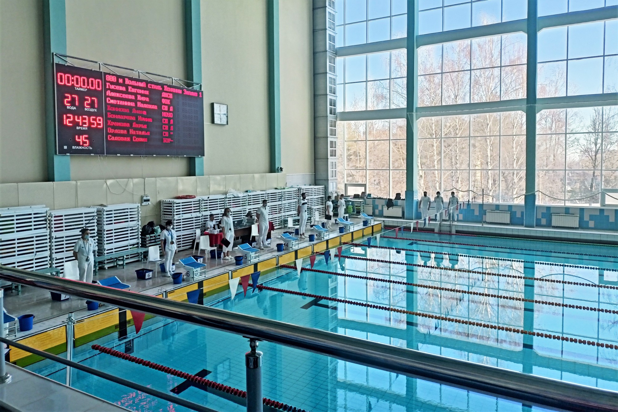 Евгения Гусева отобралась на всероссийские соревнования по плаванию