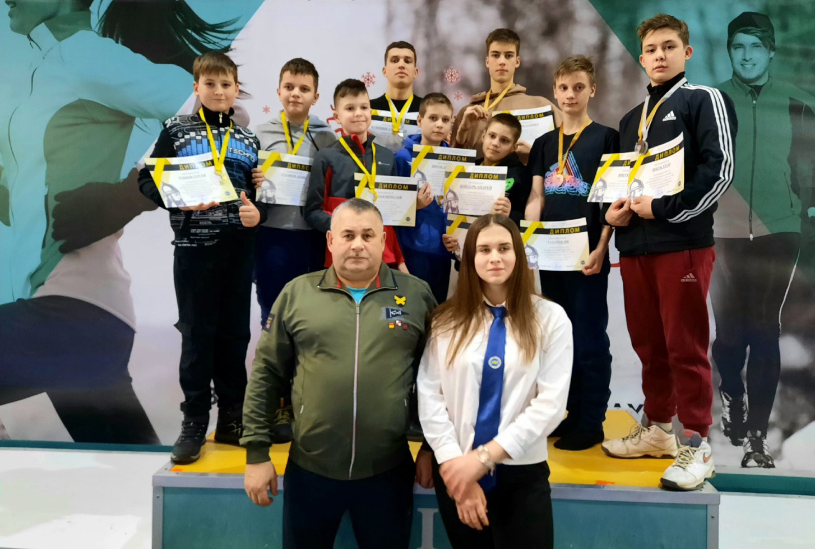 Тхэквондисты завоевали тринадцать медалей в Доброграде