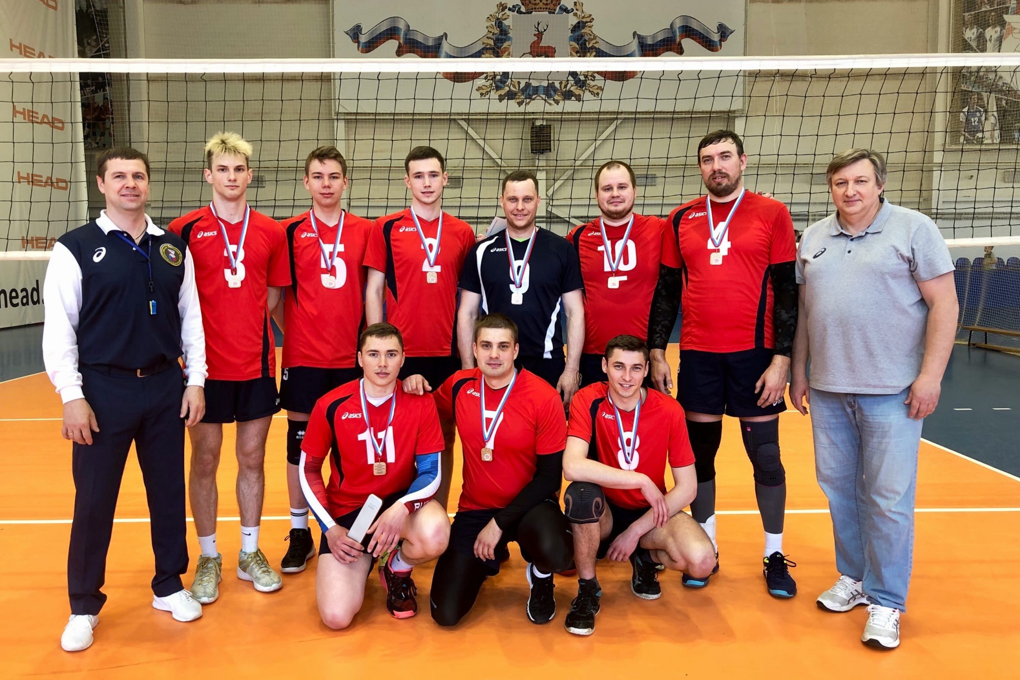 Волейболисты «Металлурга» заняли третье место на Кубке области