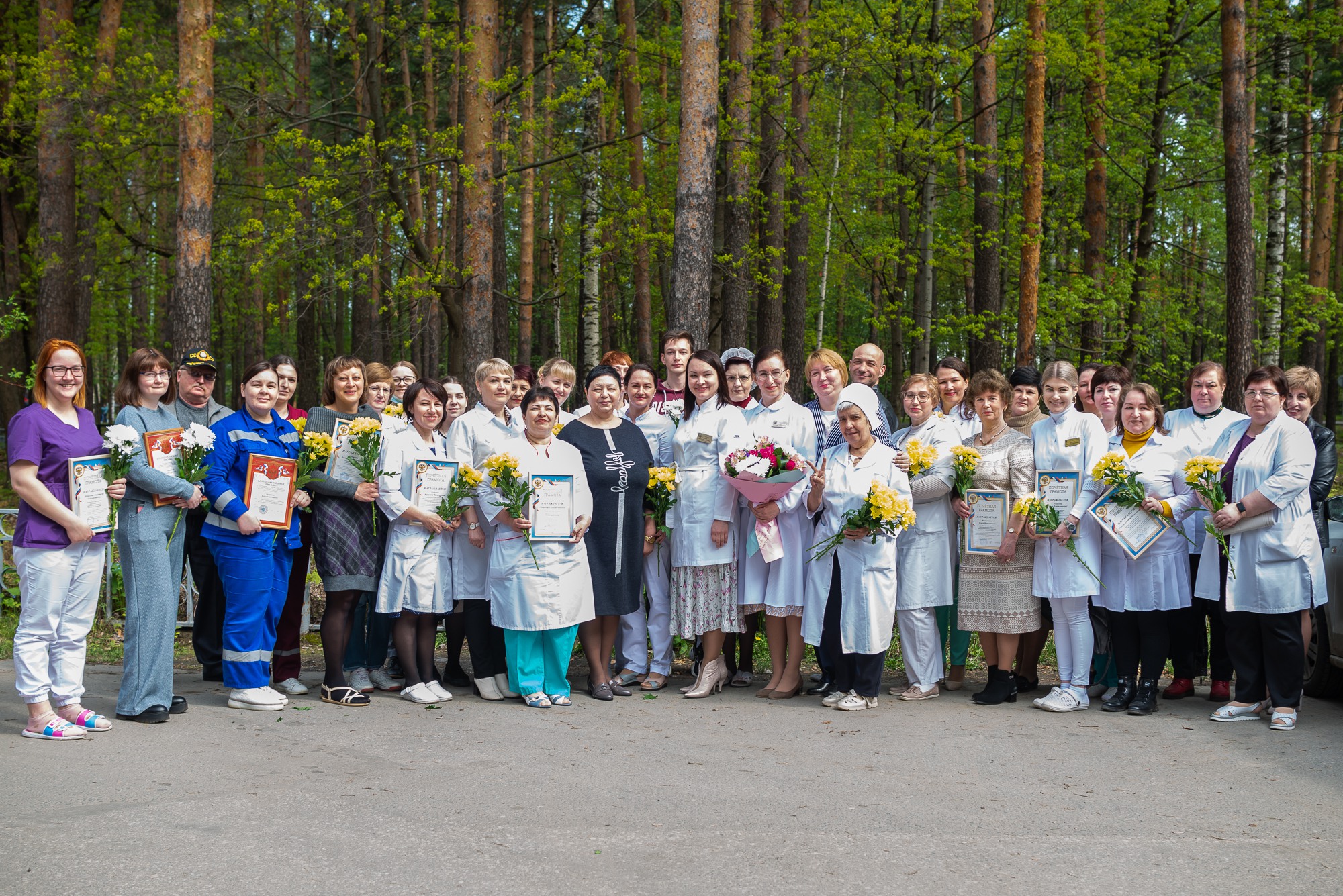 В Выксунской ЦРБ поздравили медсестёр 📷