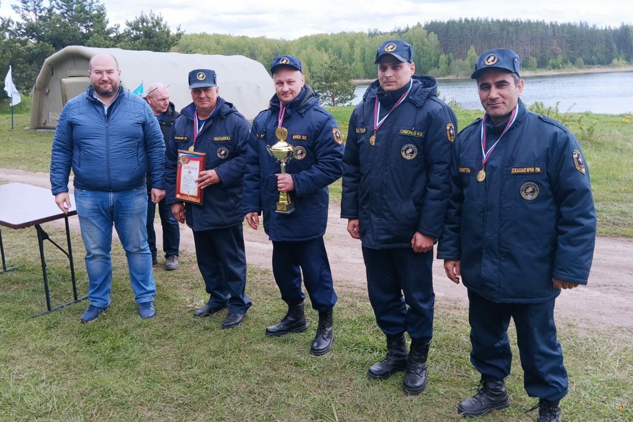 Спасатели победили на областных соревнованиях по многоборью