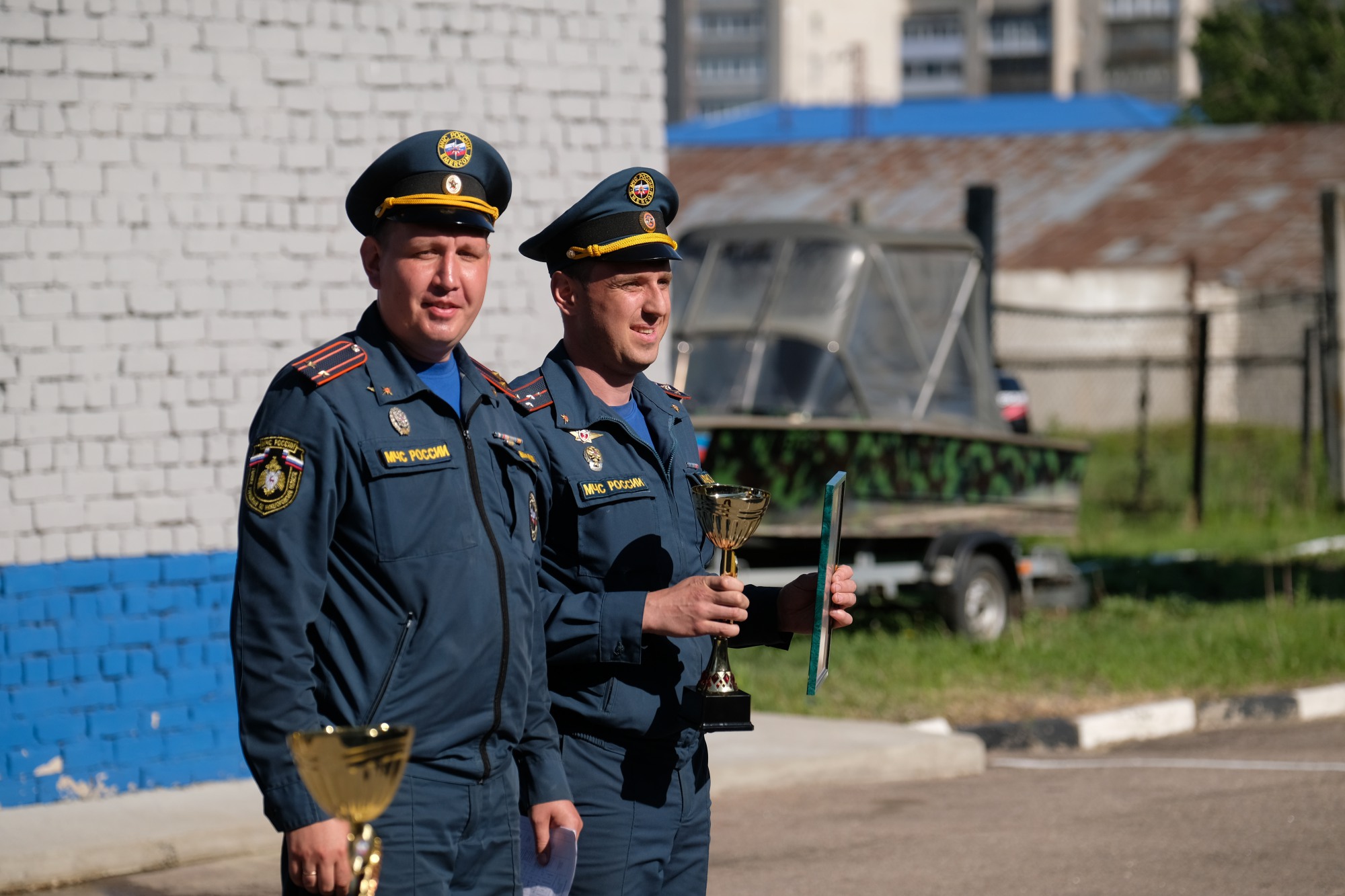 Алексей Аксёнов занял второе место среди сотрудников службы пожаротушения