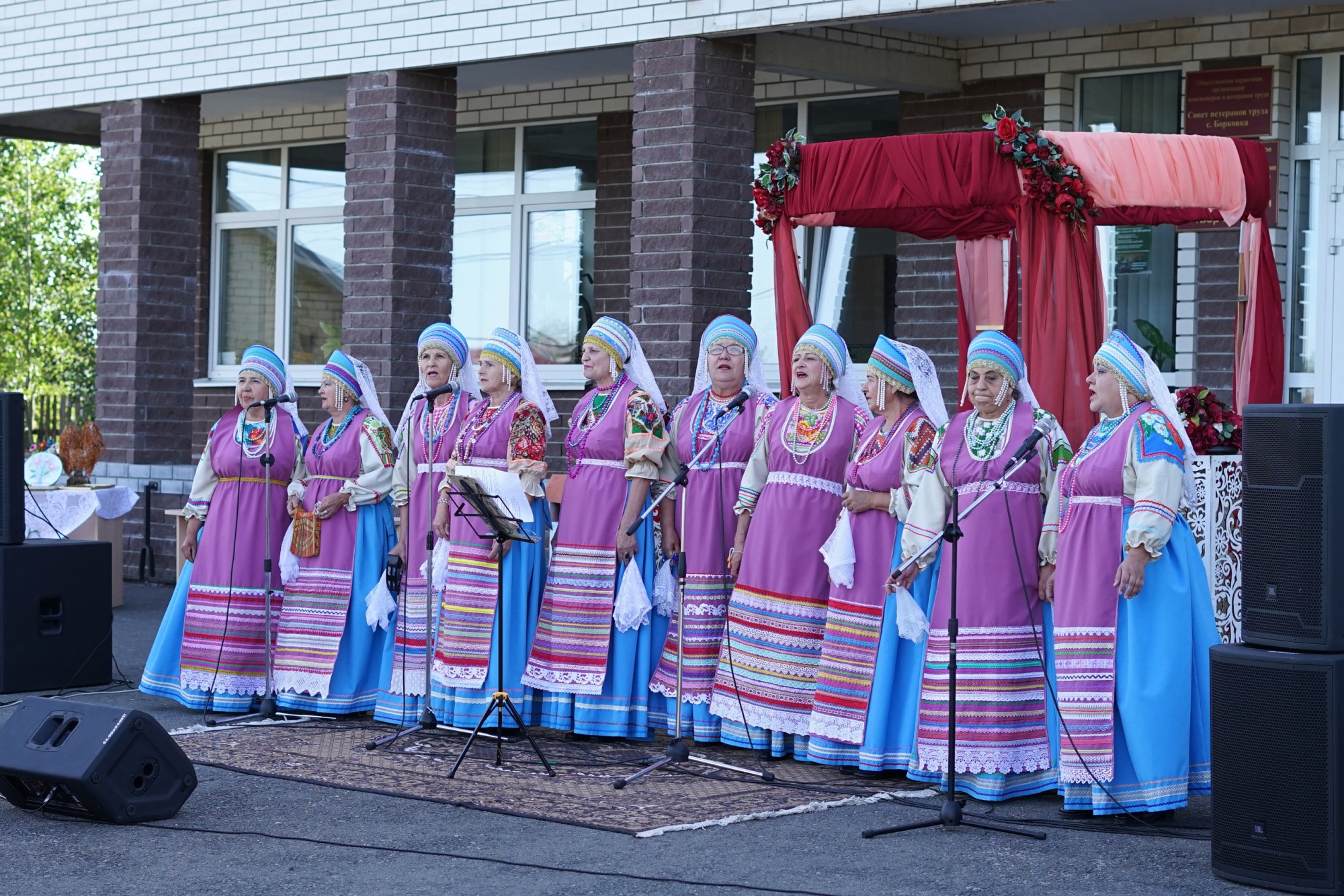 Жители Борковки отметили День села