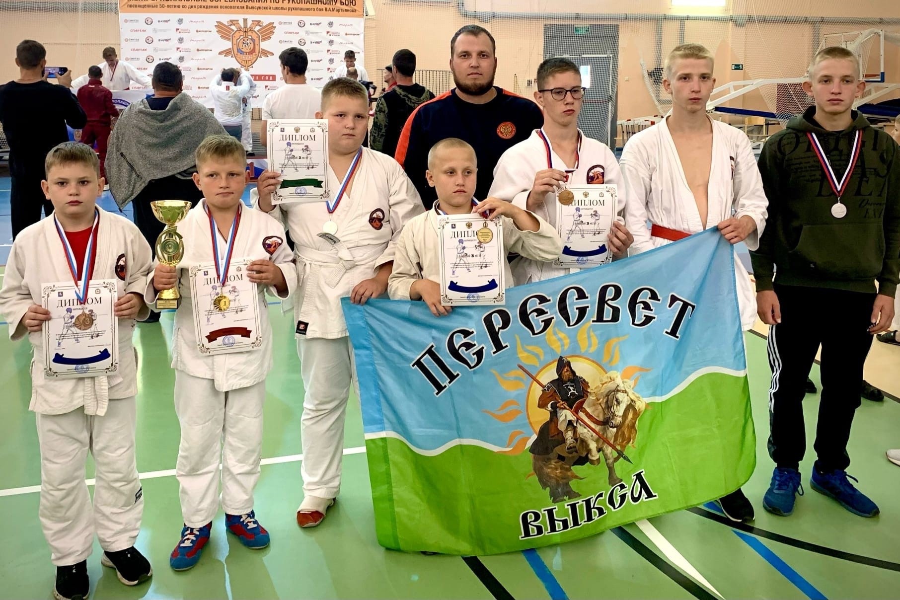 Рукопашники завоевали 37 медалей на межрегиональных соревнованиях в Выксе