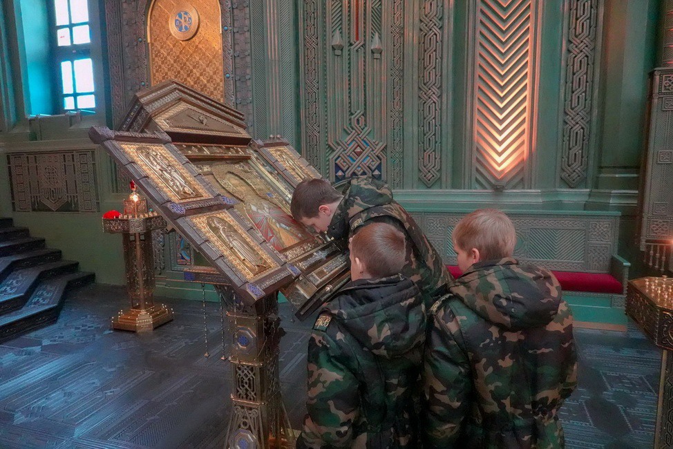 «Православные витязи» сделали 1418 шагов по «Дороге памяти»