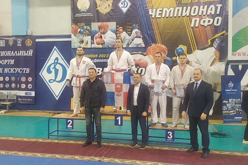 Александр Лёскин выиграл бронзу чемпионата ПФО по рукопашному бою