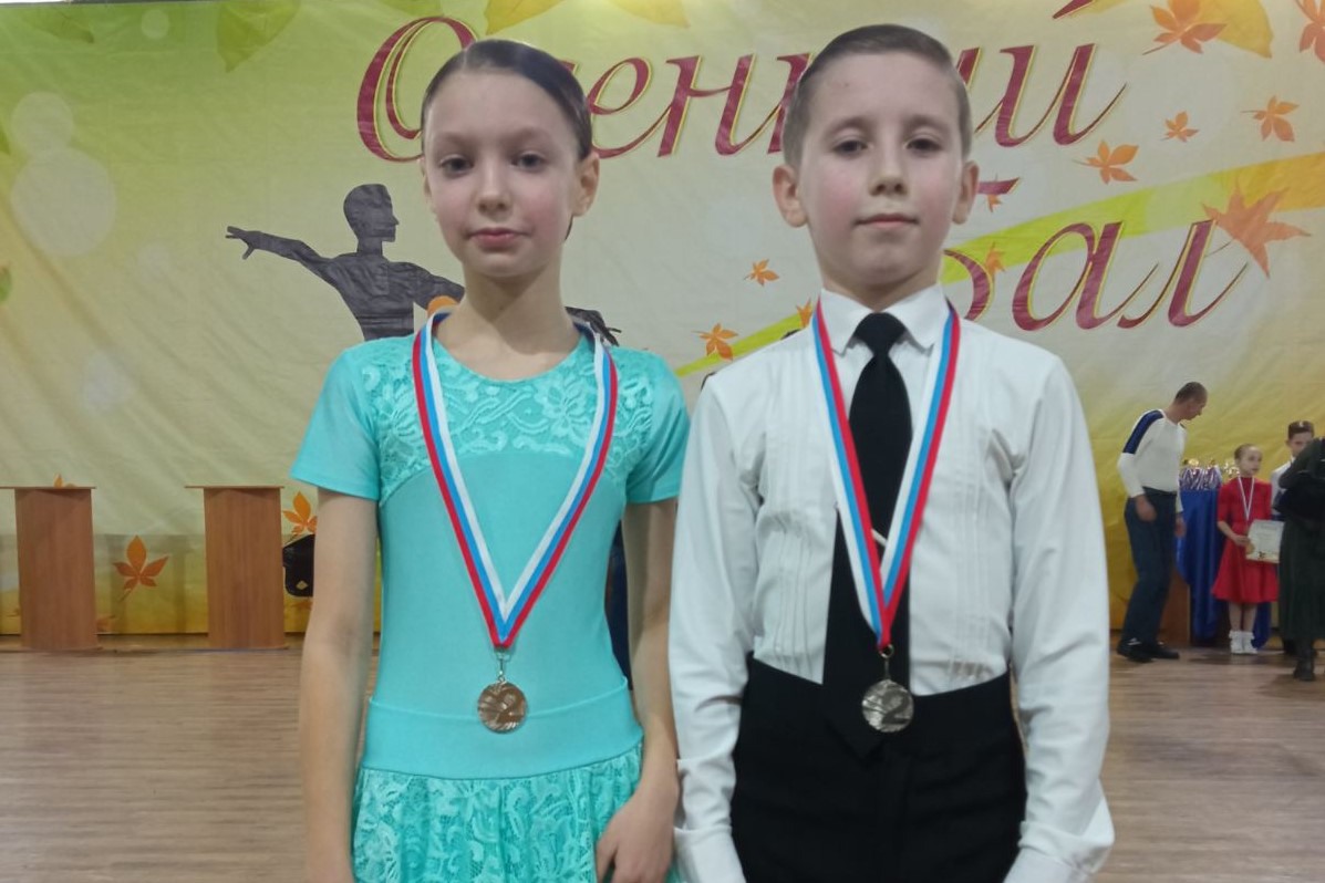 Танцевальная пара завоевала серебро на «Осеннем балу» в Нижнем Новгороде