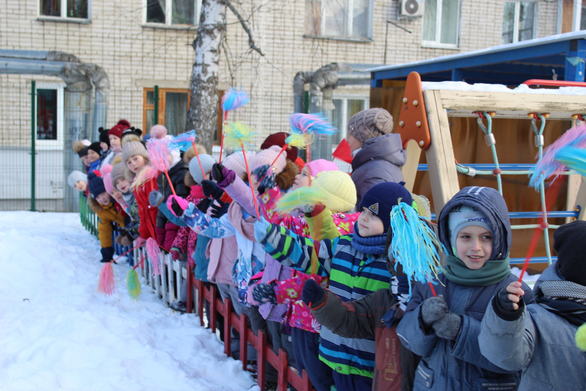 Детсадовцы выступили на «Малых зимних олимпийских играх»
