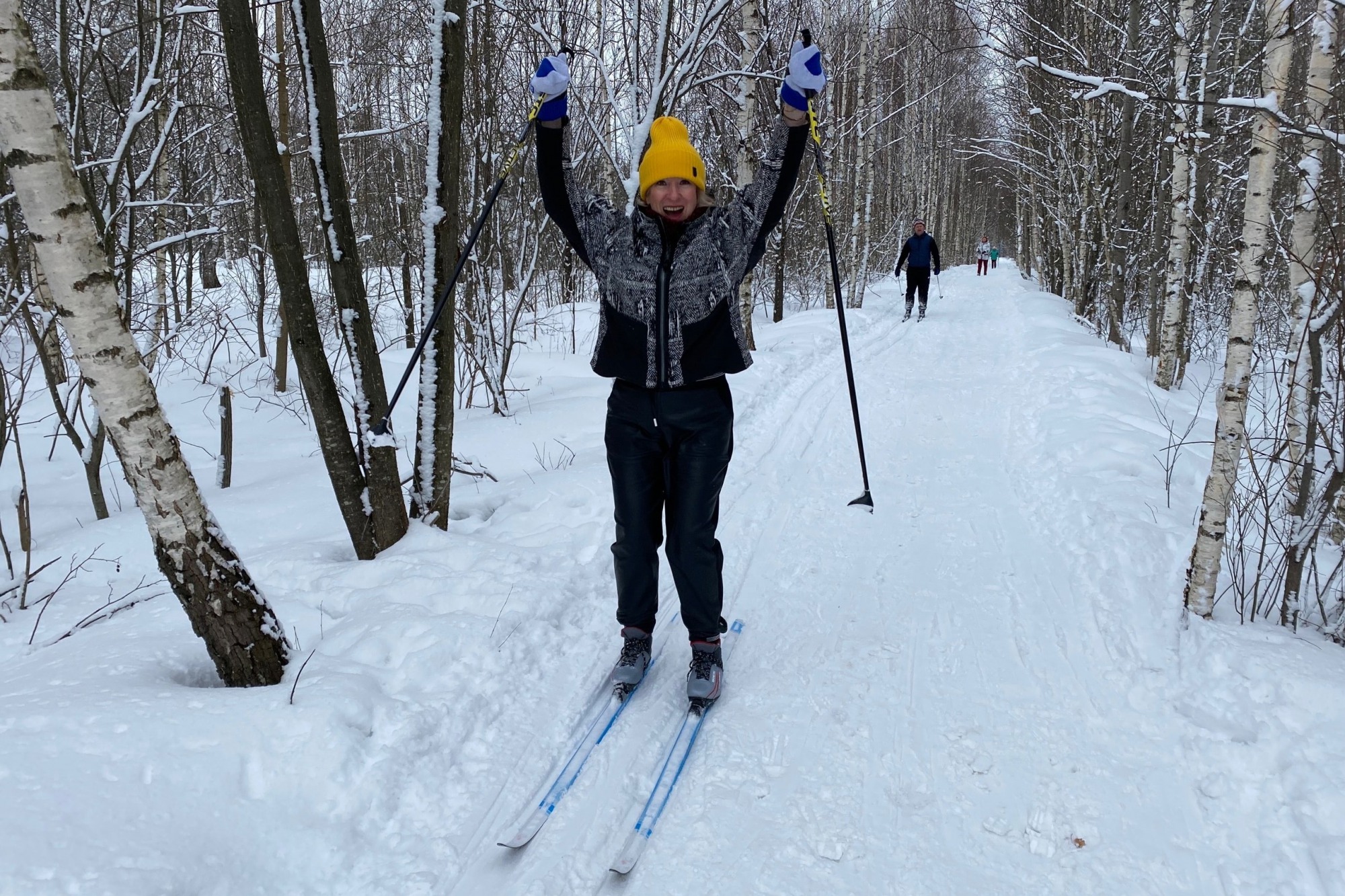 Более ста выксунцев отпраздновали юбилей «Баташёв-Арены» на лыжах