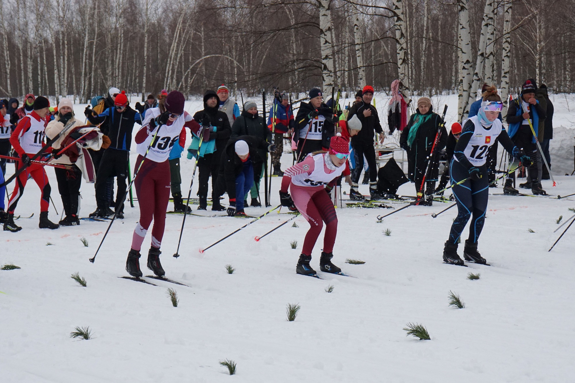 Лыжники добежали до медалей в Сосновском районе