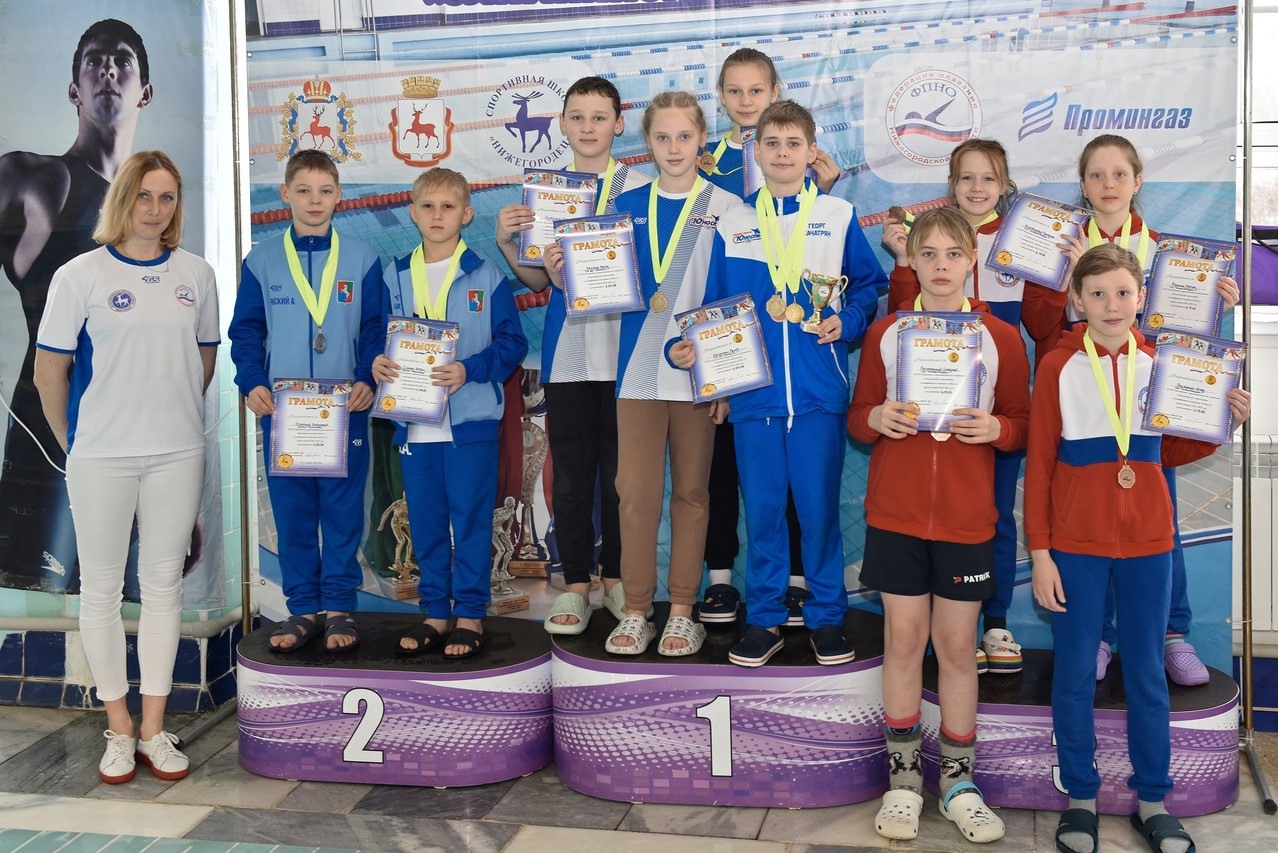Юные пловцы привезли пять медалей с областных соревнований