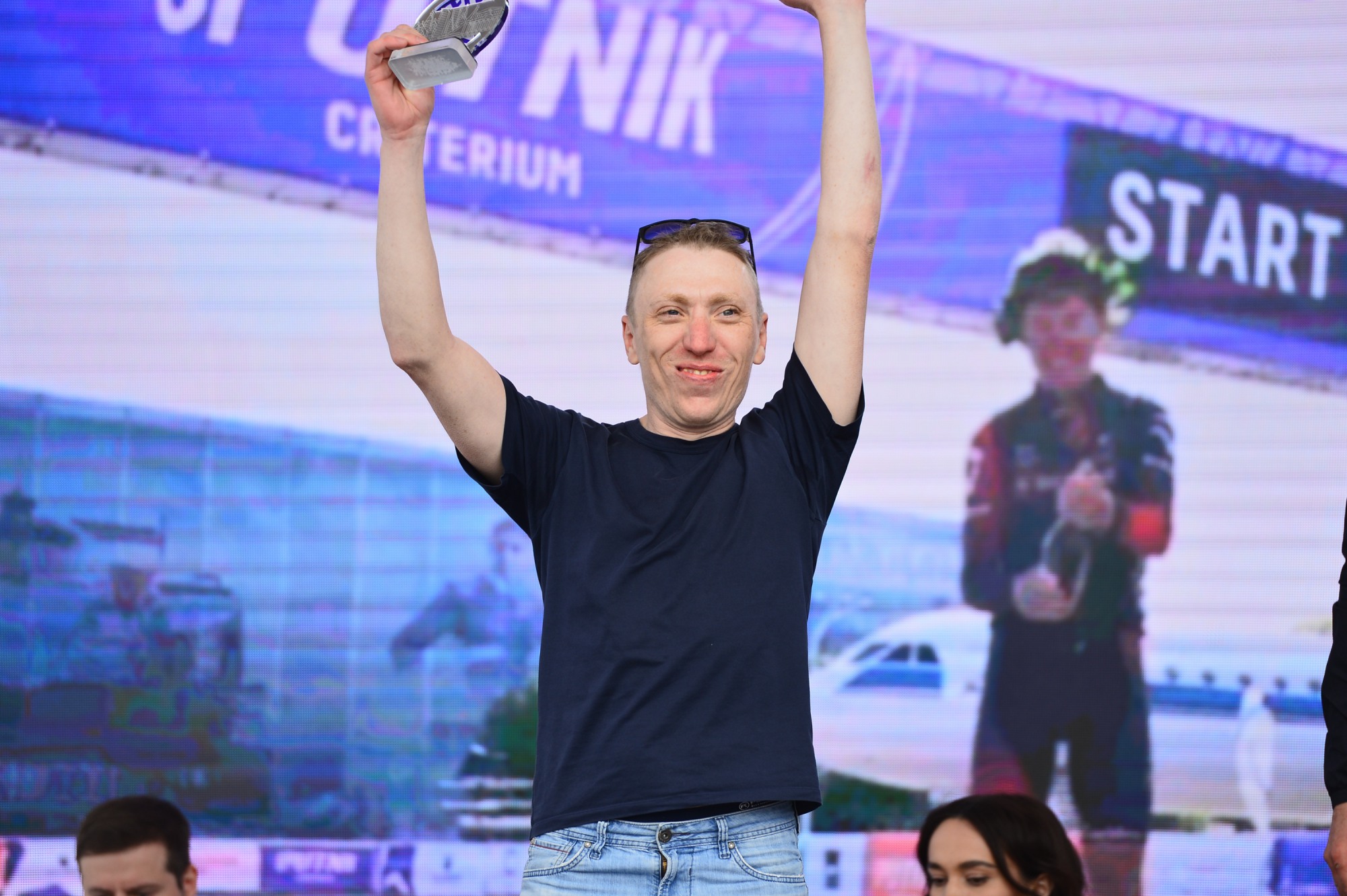 Александр Чистяков стал призёром велогонки по Садовому кольцу