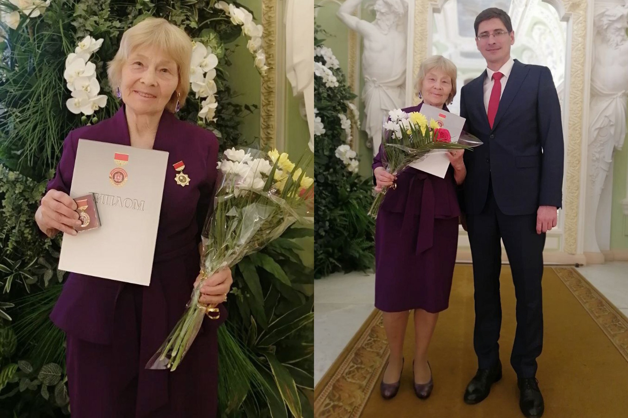 Фаина Ларионова получила звание заслуженного ветерана Нижегородской области