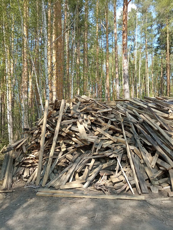 Предпринимателя оштрафовали за древесные отходы